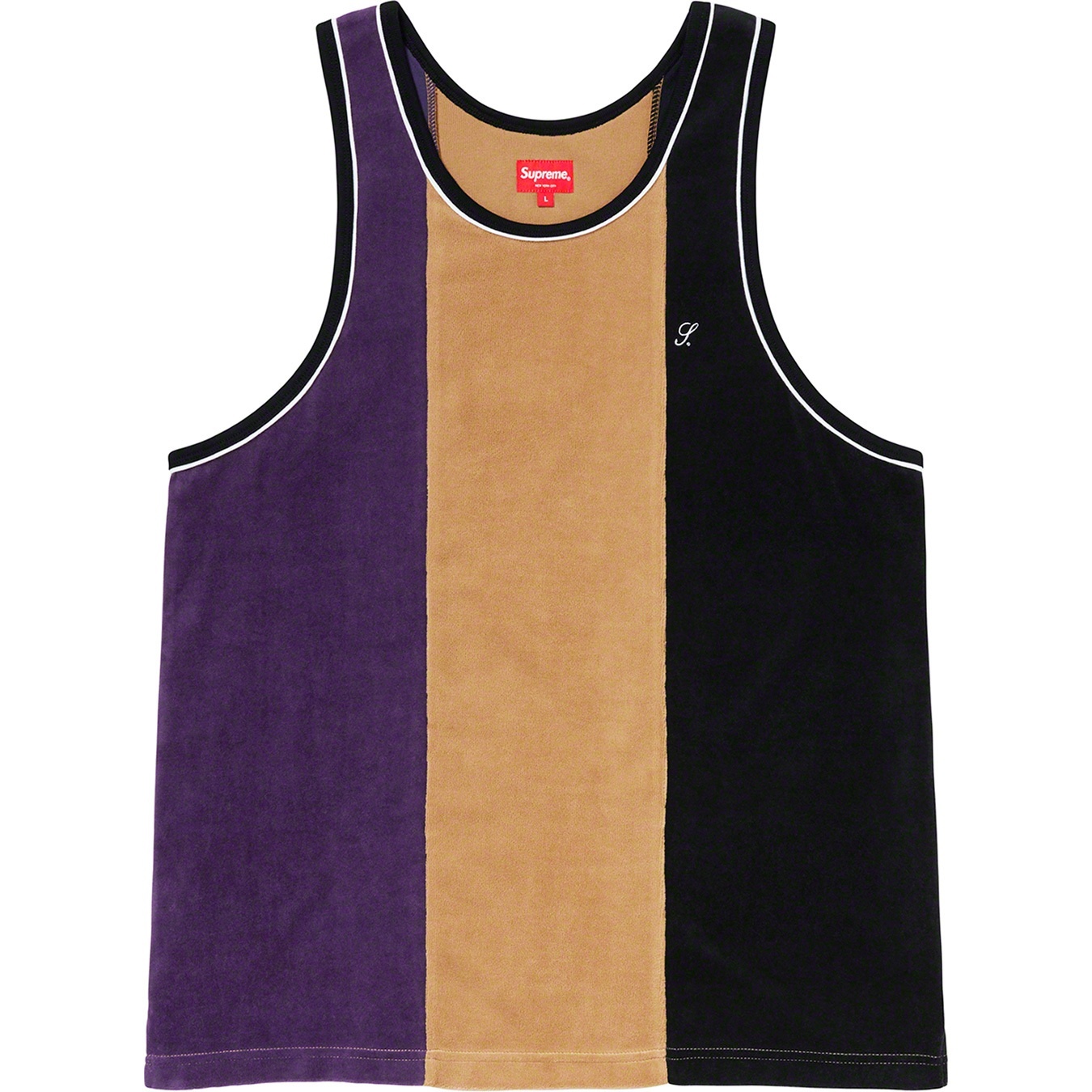 Velour Tank Top view 3